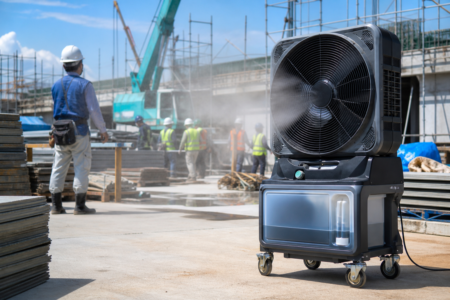 フナボリ M902-COOL 移動式インバーター冷風扇