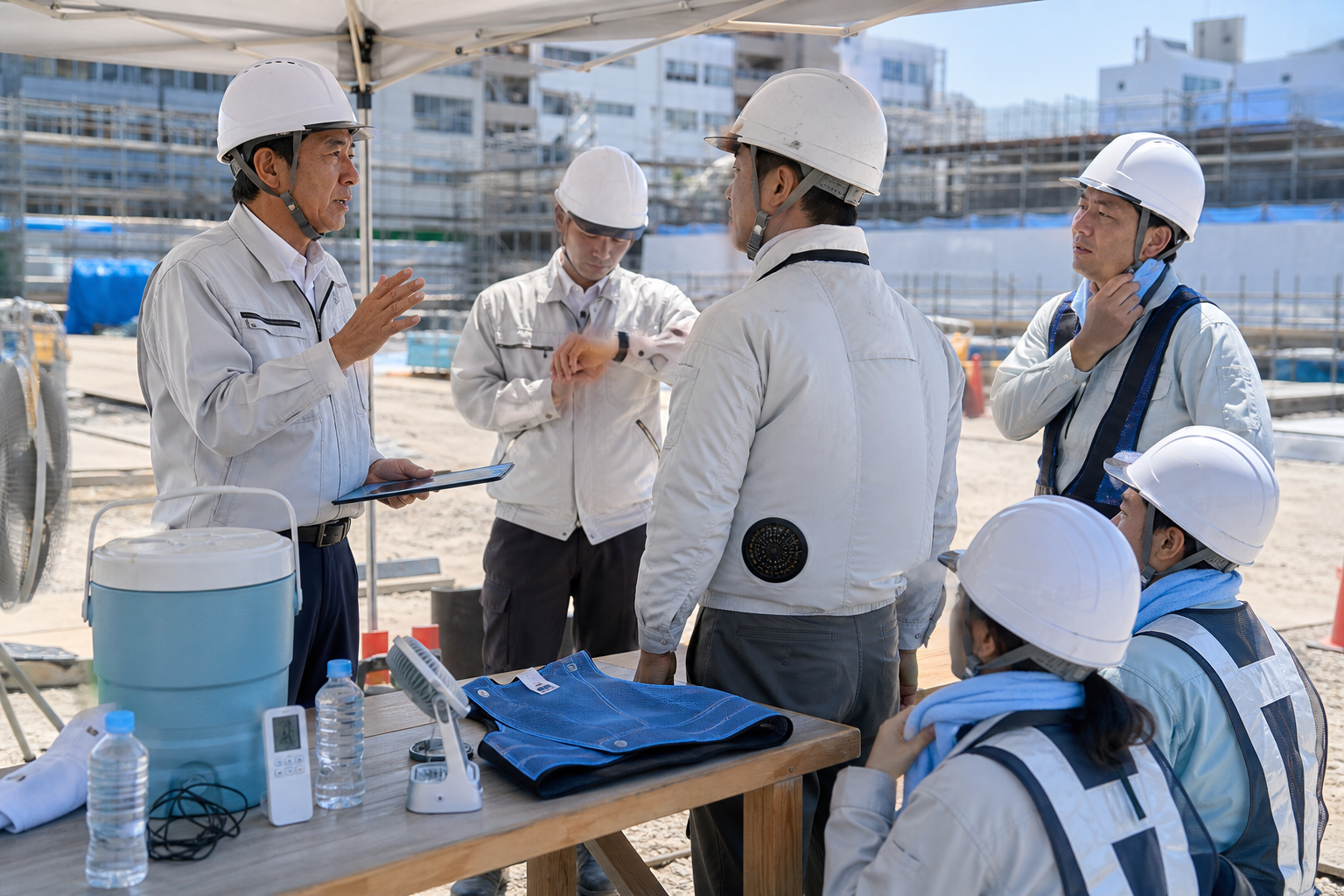 大林組の熱中症対策とは?