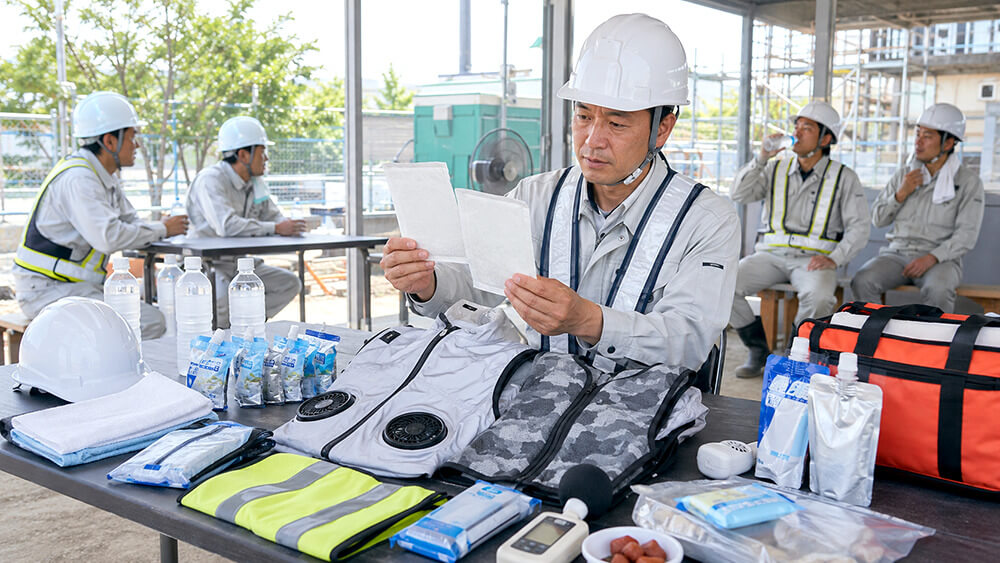 熱さまシートは熱中症対策に効果ある?現場の優先順位