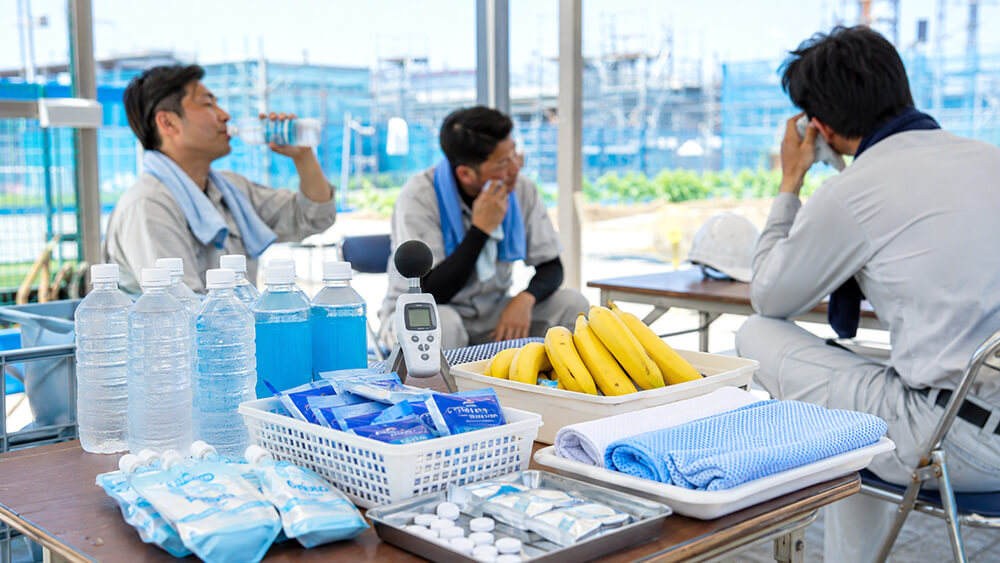熱中症対策に役立つ栄養素