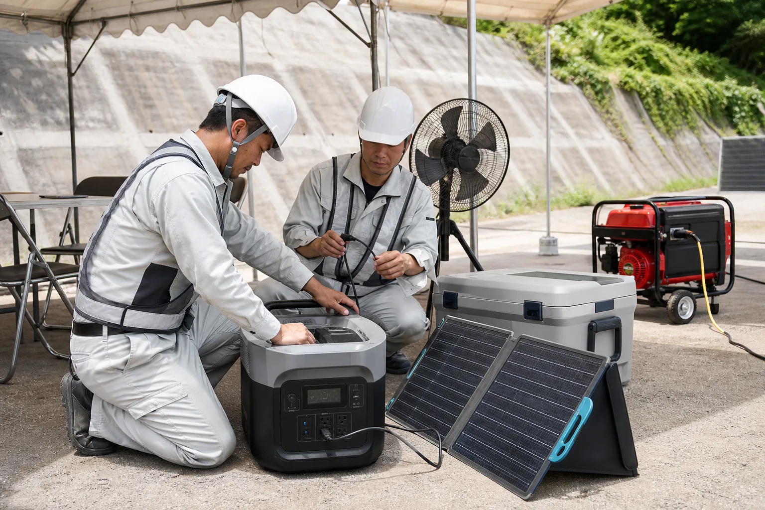 熱中症対策の電源確保とは?