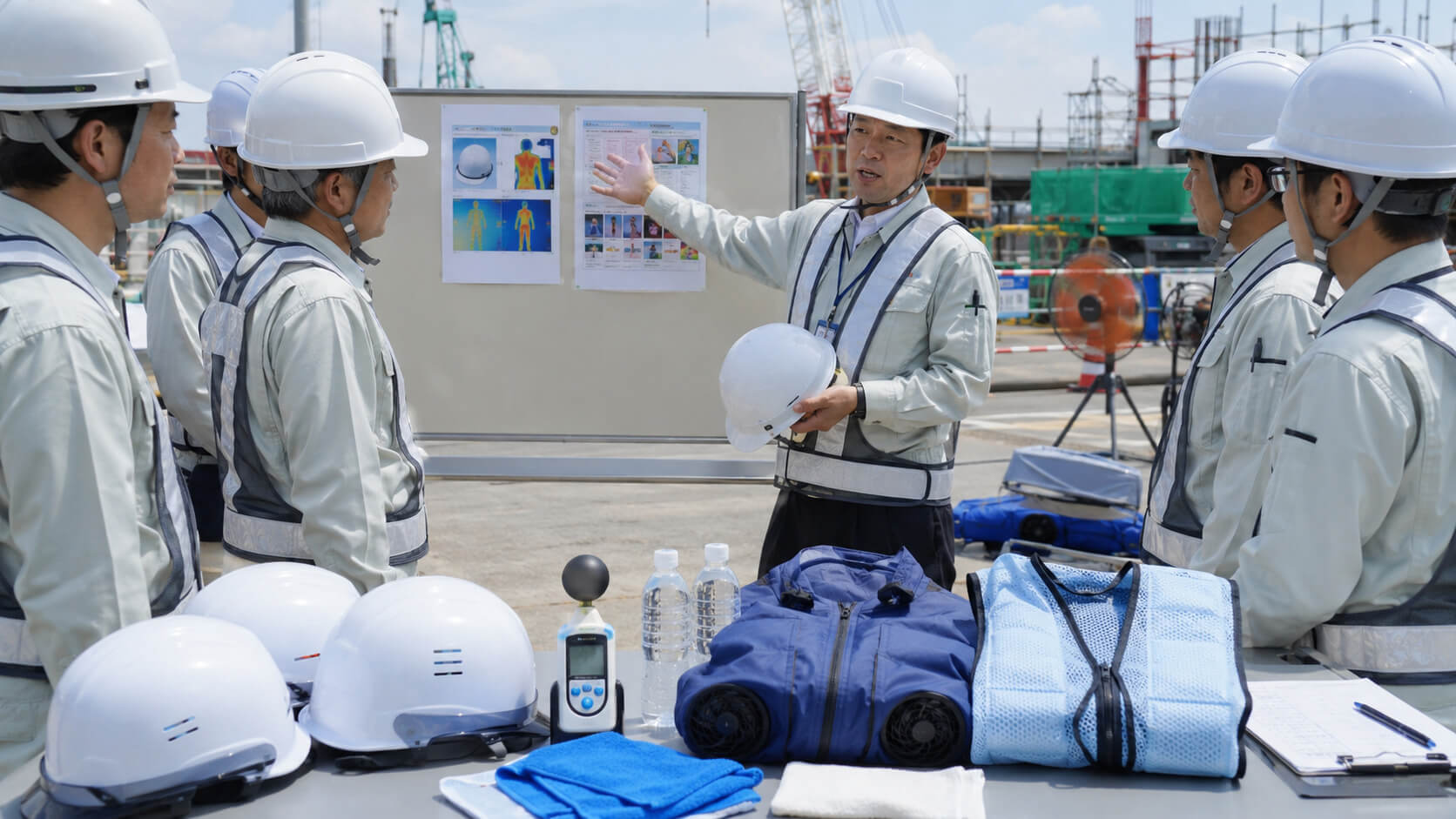 ヘルメットで熱中症リスクは上がる?暑さ対策と選び方