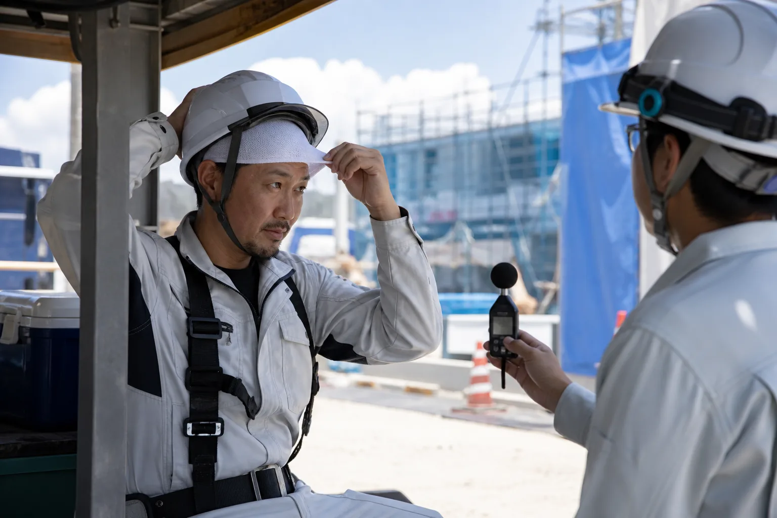 ヘルメットインナーで熱中症対策はできる?