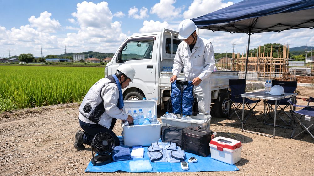 軽トラの暑さ対策