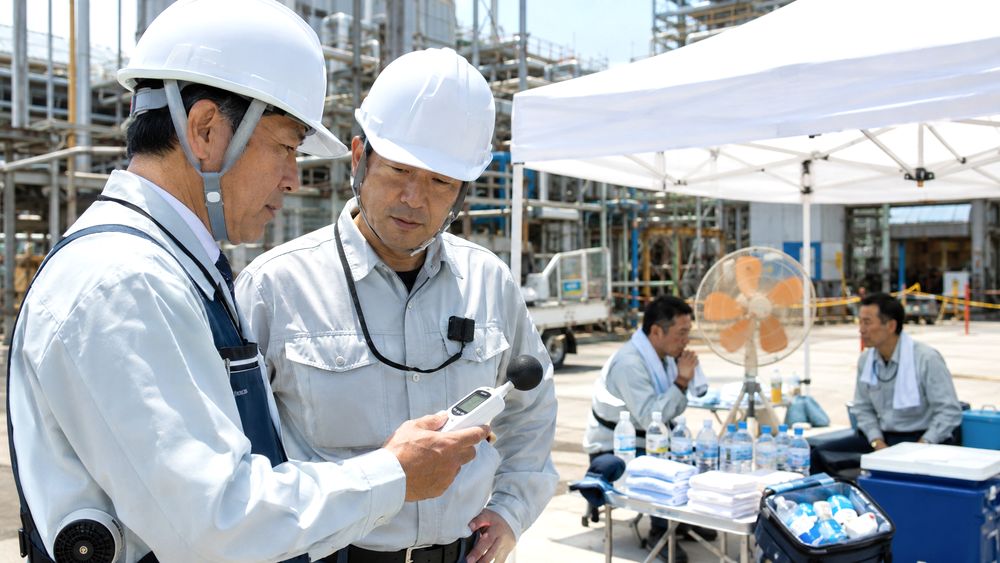 労働安全衛生法でいう暑熱環境とは？