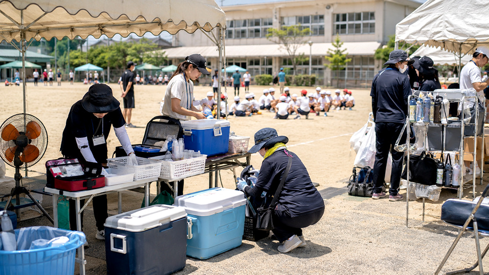 運動会の熱中症対策
