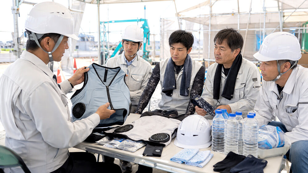 夏の現場服装と暑さ対策