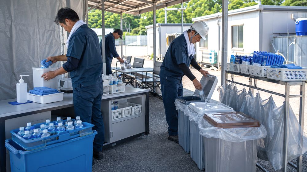 夏の現場のにおい対策
