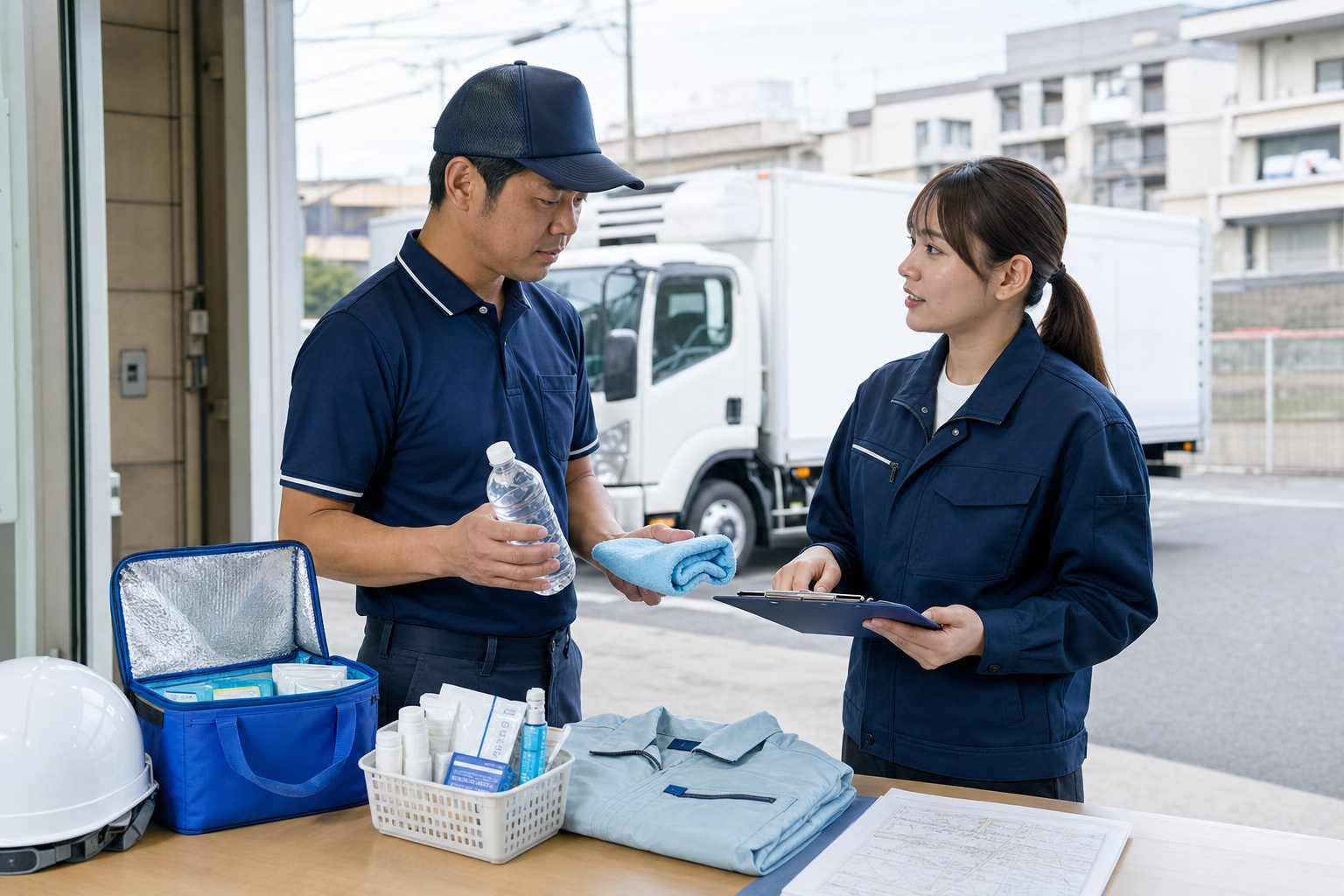 運送会社の熱中症対策完全ガイド