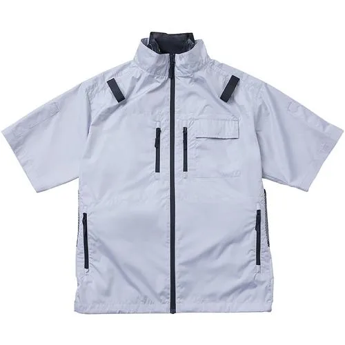 SHOWA COOLFIX ペルチェ付き空調服 半袖ブルゾン グレーMの商品画像