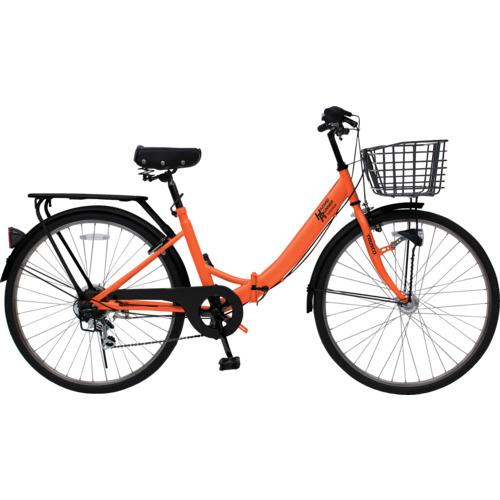 TRUSCO 災害時用ノーパンク自転車 ハザードランナー シティタイプ 26インチの商品画像