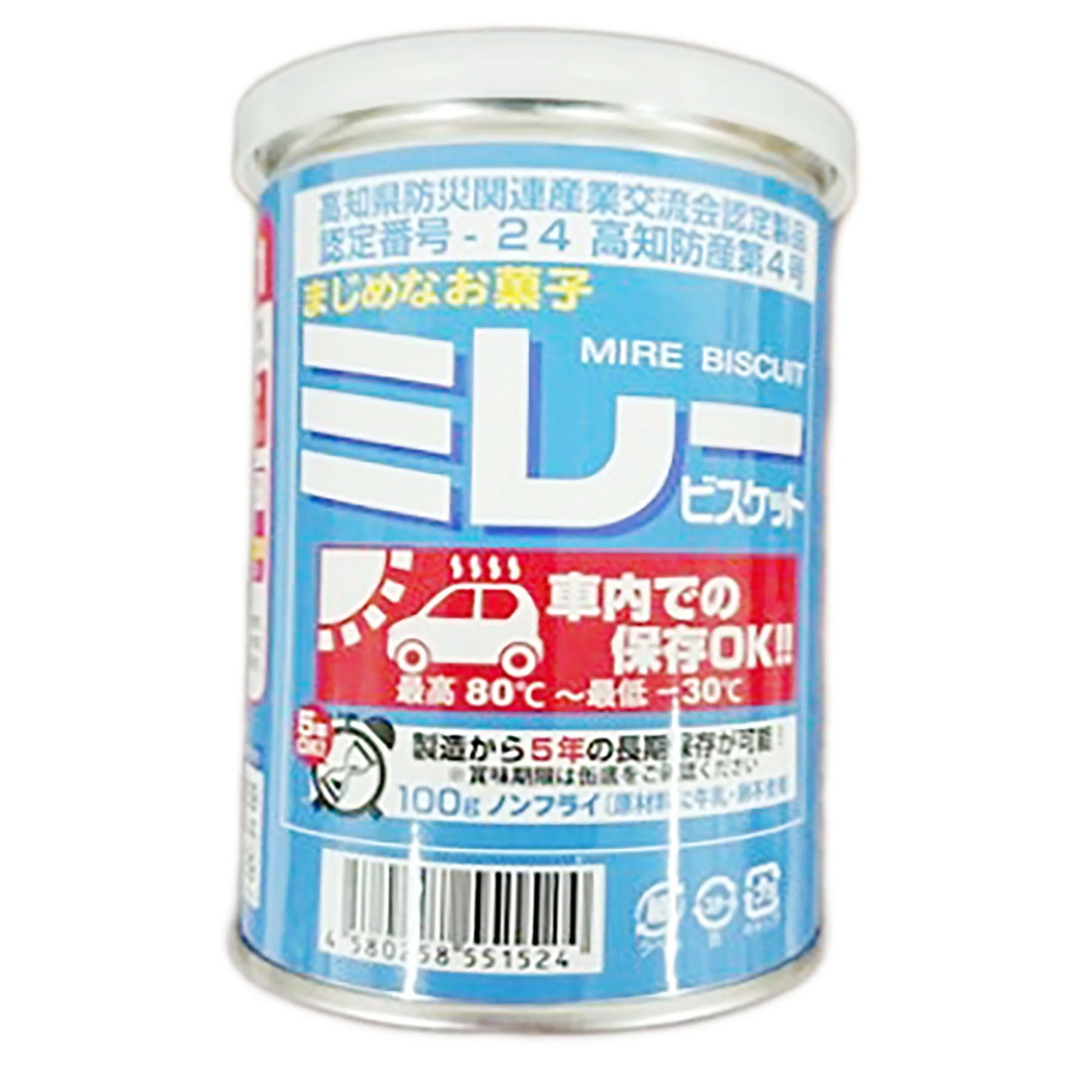 保存用ミレービスケット100g【車載用】12缶の商品画像
