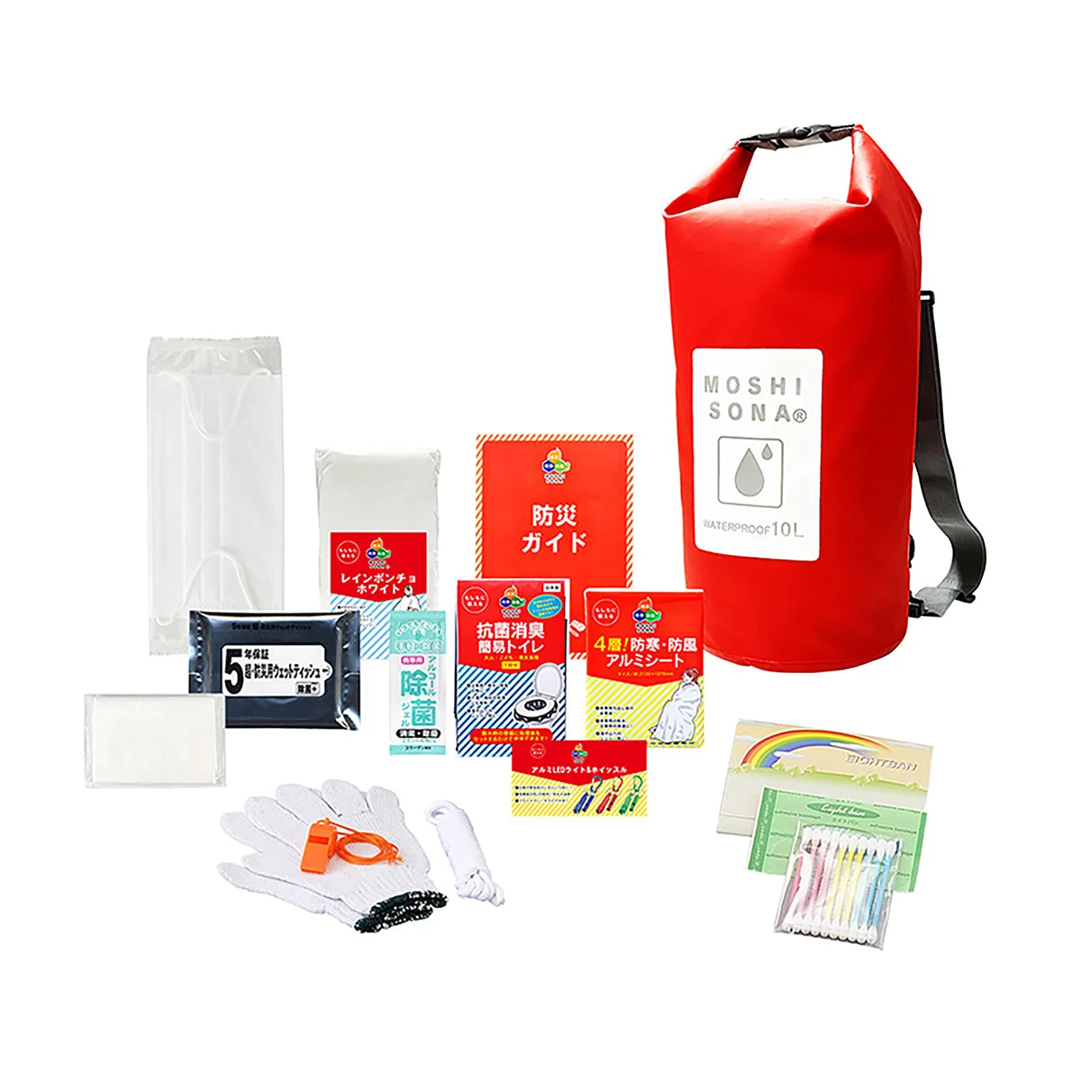 防水deリュック 15点 防災用セットの商品画像