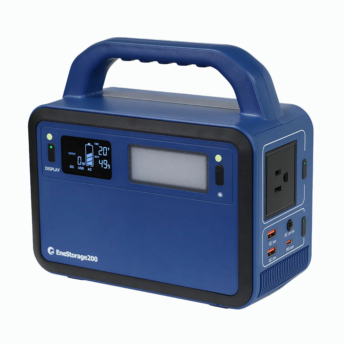 200Wポータブル電源 153.6Wh(リン酸鉄・PD100W・パススルー)