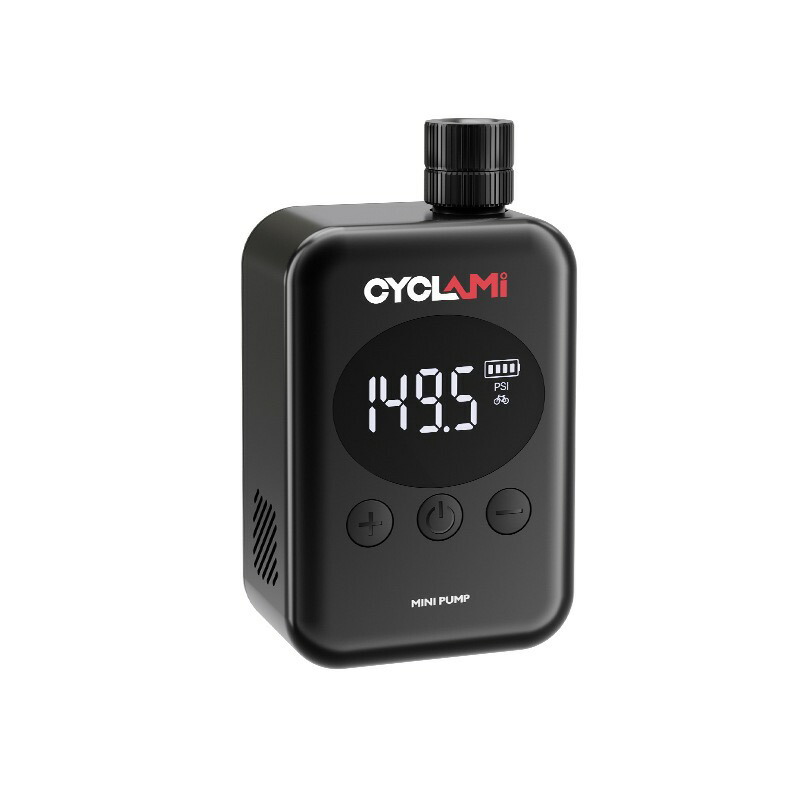 CYCLAMI 電動空気入れ HW-139(圧力計付き)