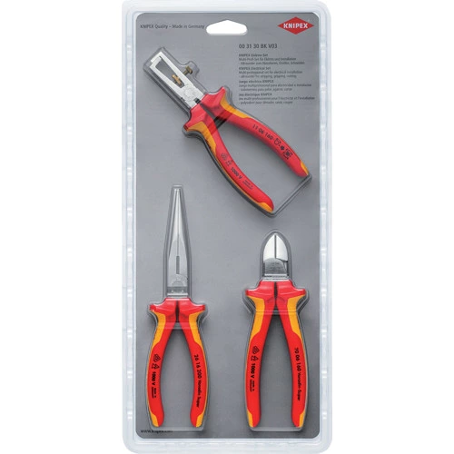 KNIPEX 絶縁工具3点セット(WS・ニッパー・ペンチ)の商品画像