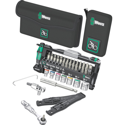 Wera 自転車メンテナンスセット3A(チェーン工具付き)