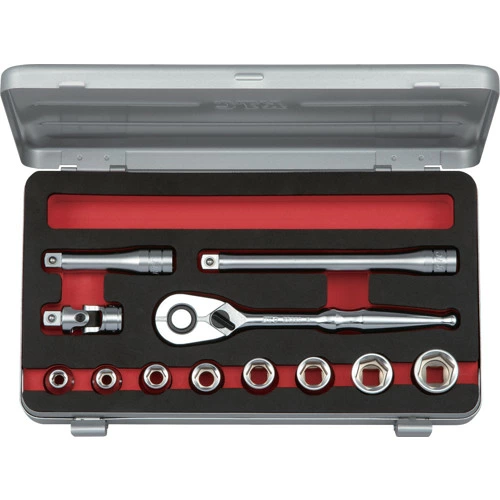 KTC 9.5sq.ソケットセット(六角)12点 TB312Aの商品画像