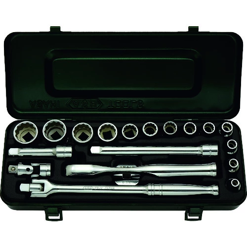 ASH レボウェイブ12角ソケットセット 3/8（9.5）19PCS VO3122の商品画像