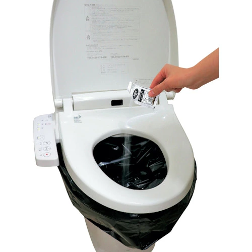 トイレストック(非常用トイレ)防臭袋付 100回用の商品画像