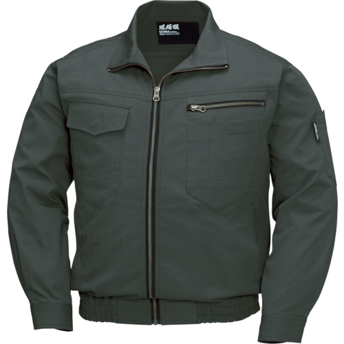 XEBEC 綿薄手ヘリンボン空調服(5Lサイズ/アーミーグリーン)の商品画像